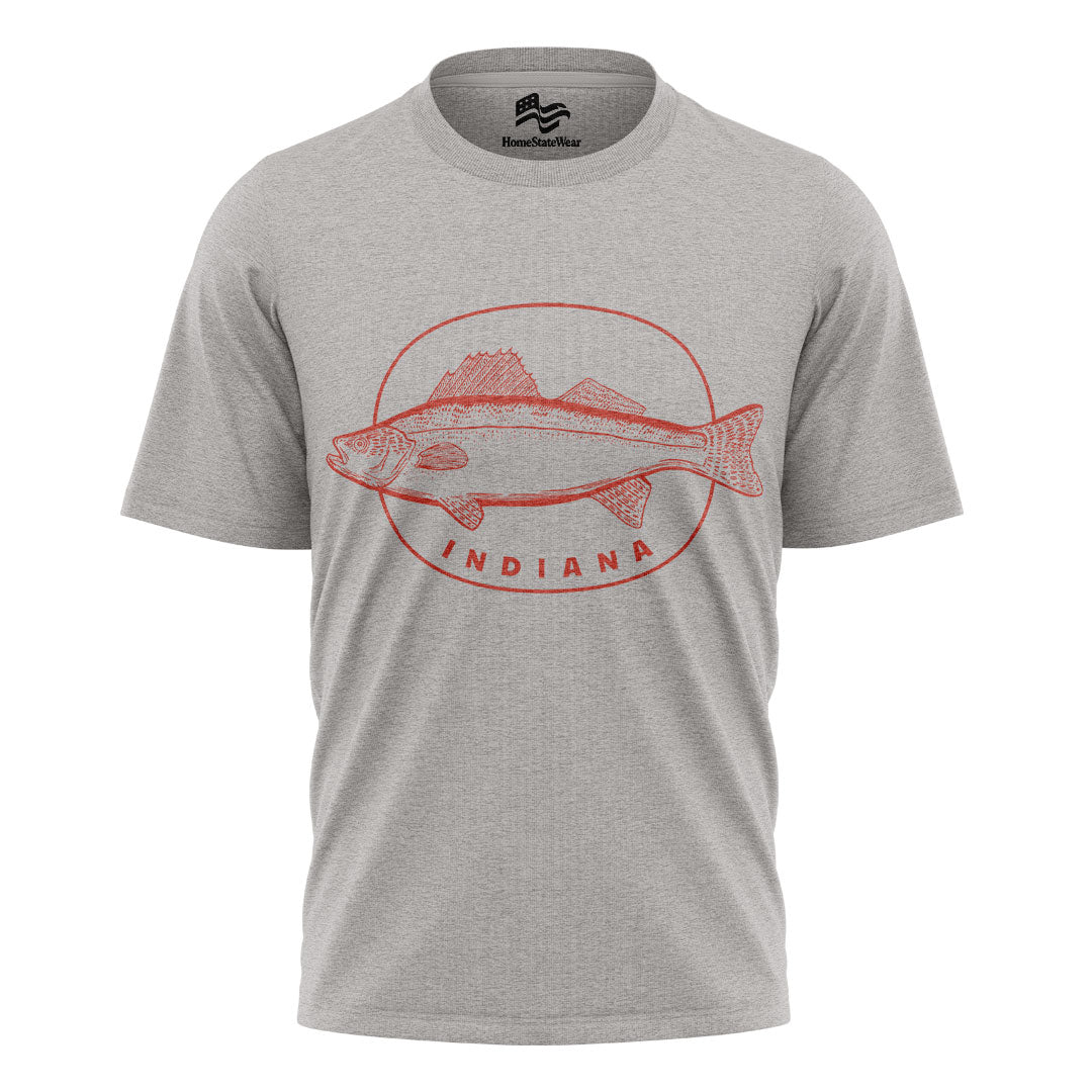 Indiana Comfort Colors Tee | Retro State Pride Shirt