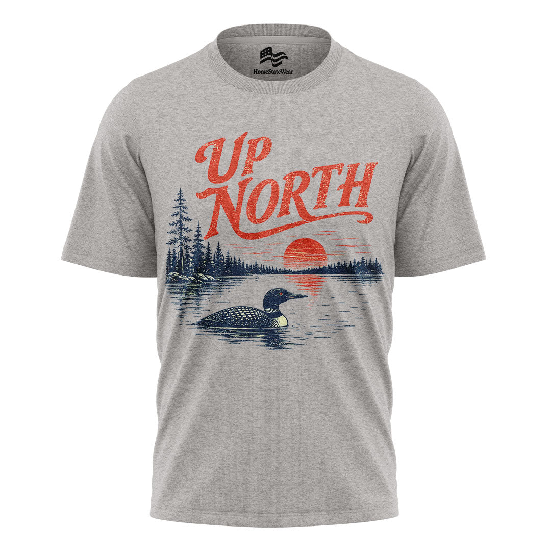Up North Lake Life Tee | Vintage Cabin Vacation Shirt