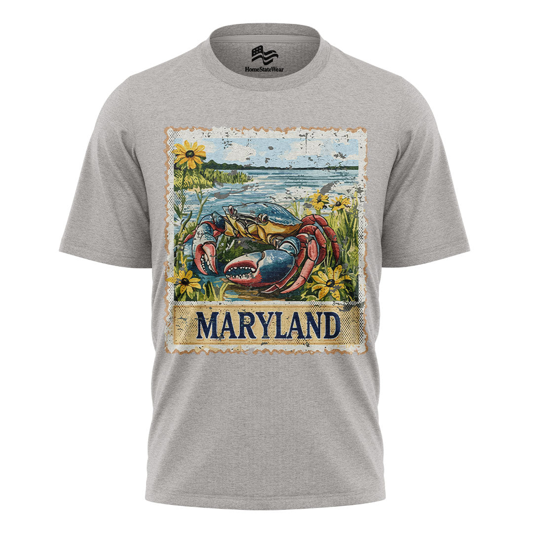 Maryland Blue Crab T-Shirt | Chesapeake Bay Summer Tee