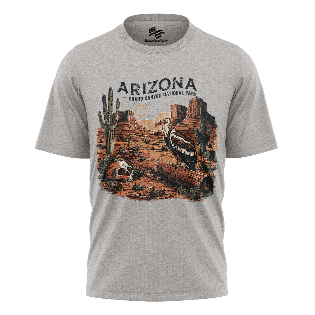 Arizona Hiking Camping Tee, Southwest Travel Gift