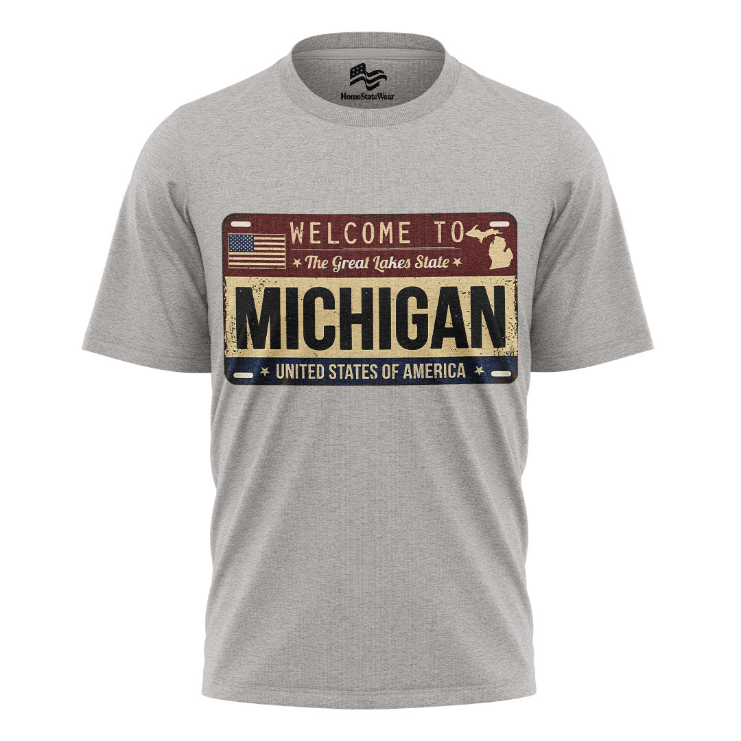 Welcome to Michigan T-Shirt | Great Lakes State Gift Tee