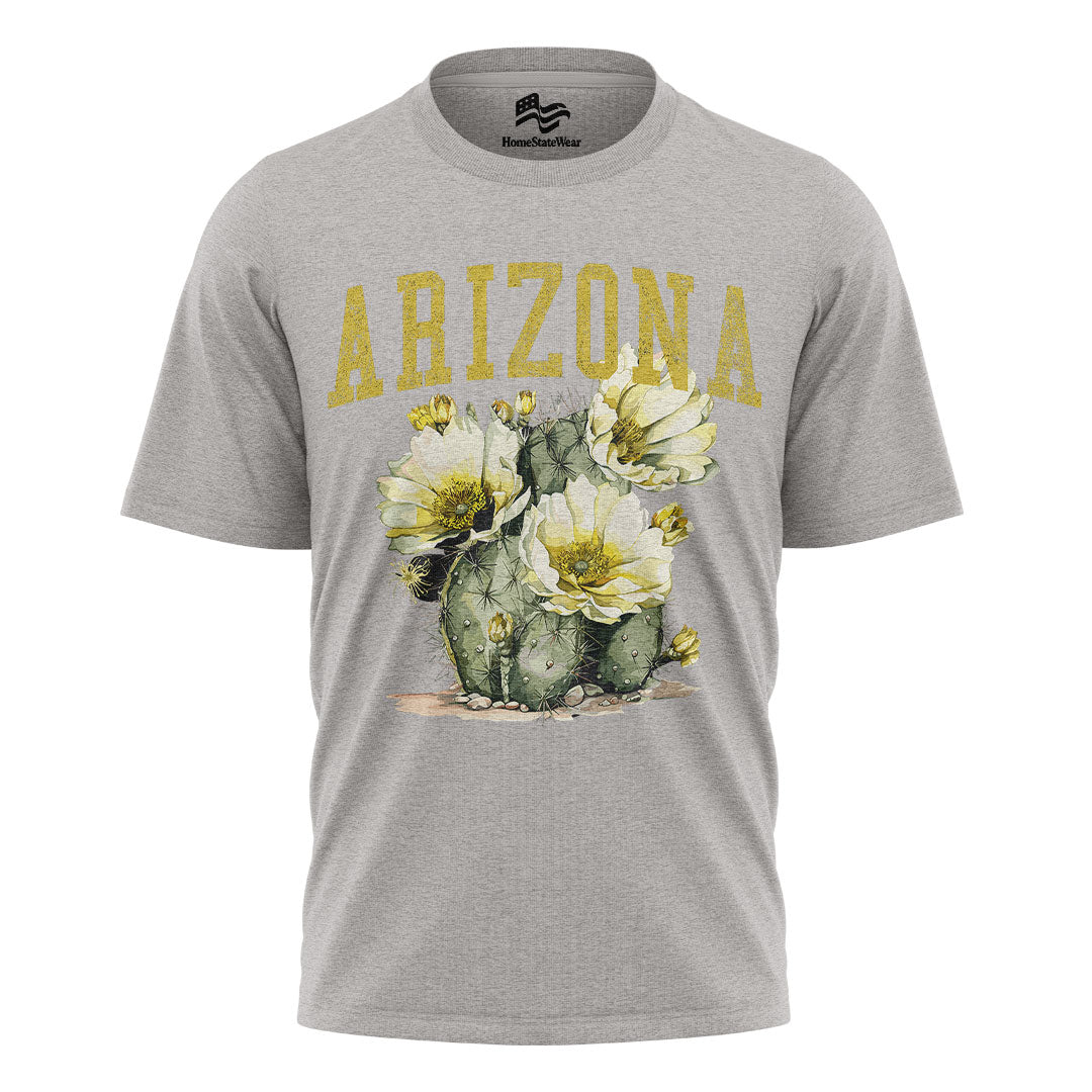 Arizona State Flower Comfort Colors Tee | Botanical Travel Gift Shirt
