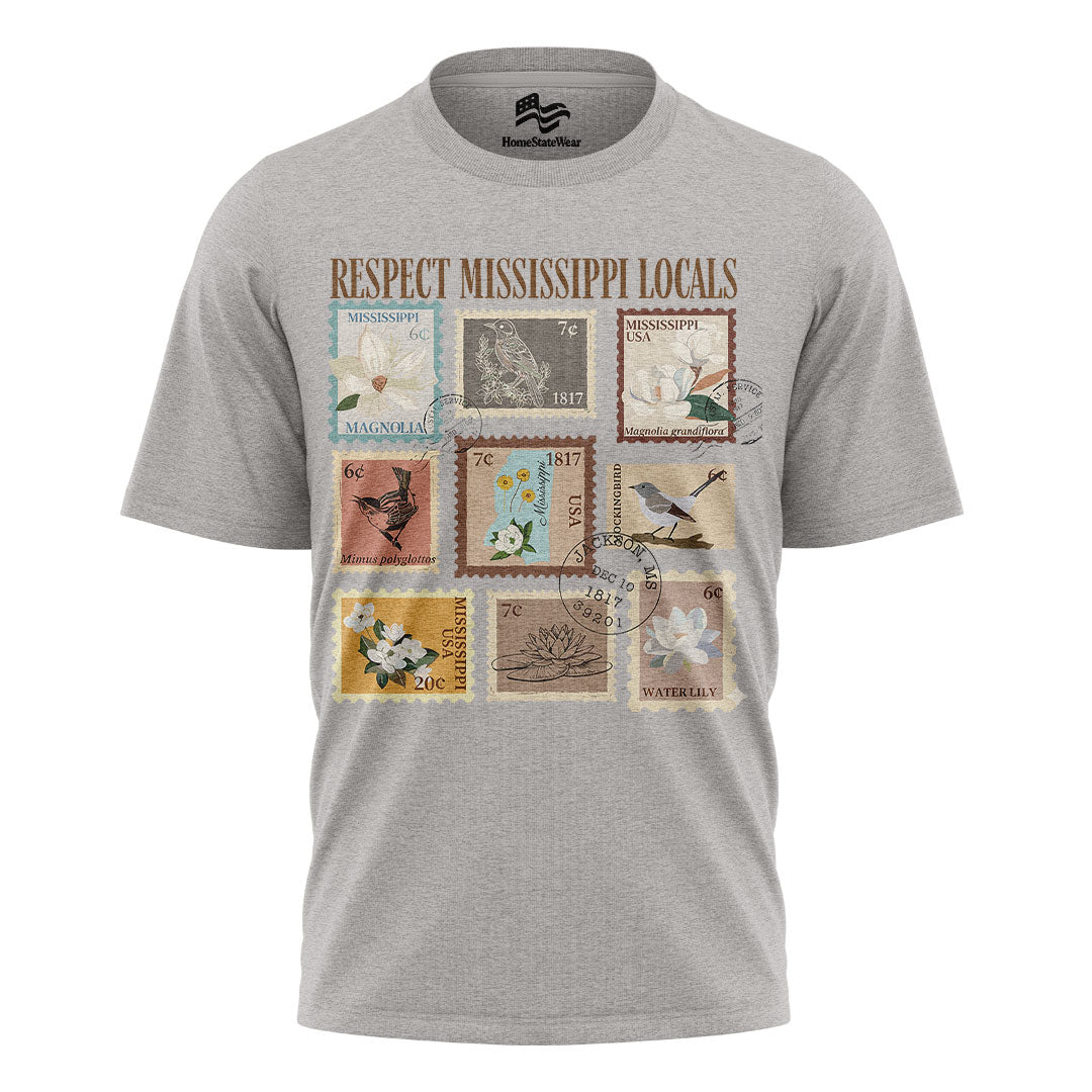 Wildlife Bird & State Flower T-Shirt, Nature Lover Graphic Tee