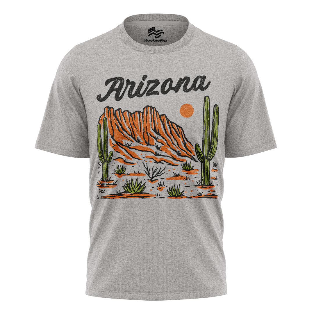 Cute Arizona Graphic T-Shirt AZ State Pride Tee