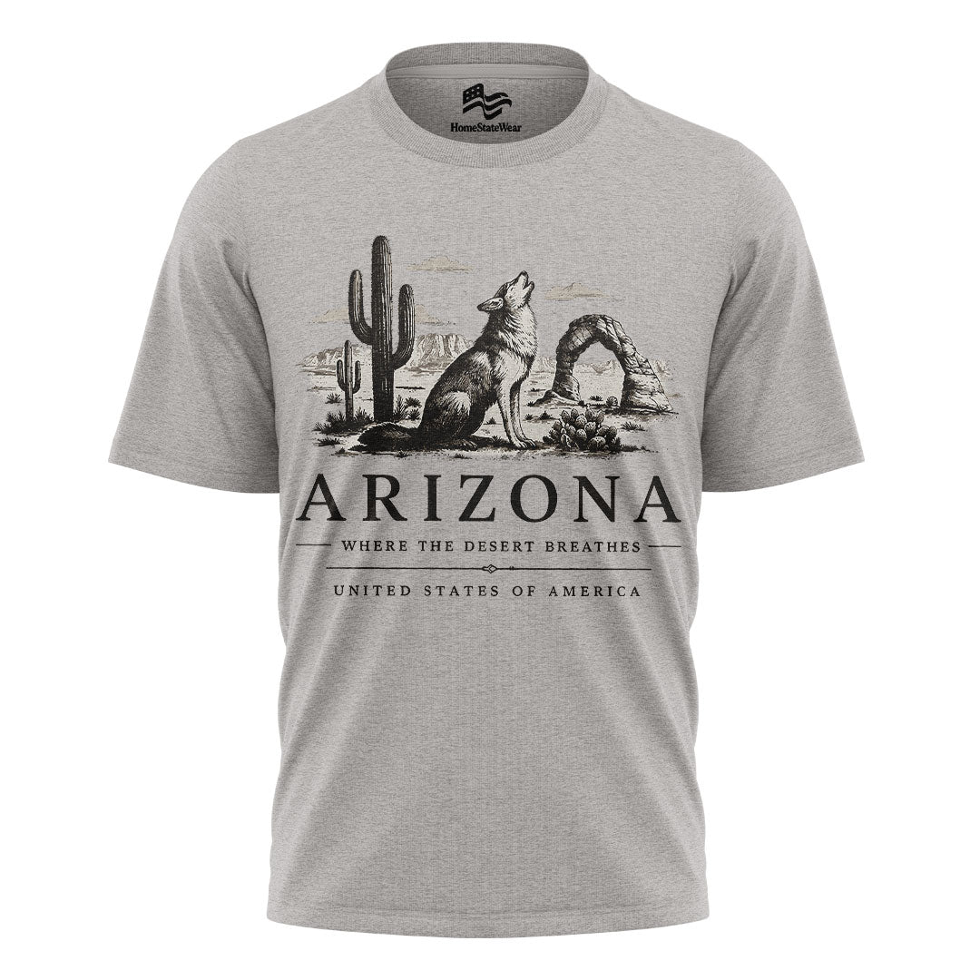 Arizona Desert Graphic Tee | Vintage Southwest Outdoor Shirt