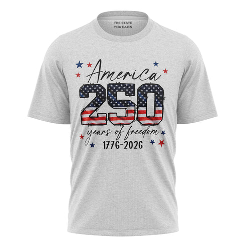 America 250 Years Freedom Anniversary Shirt