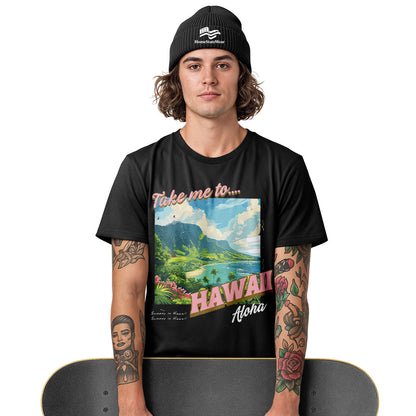 Hawaii Aloha State Comfort Colors Retro Summer Beach Shirt