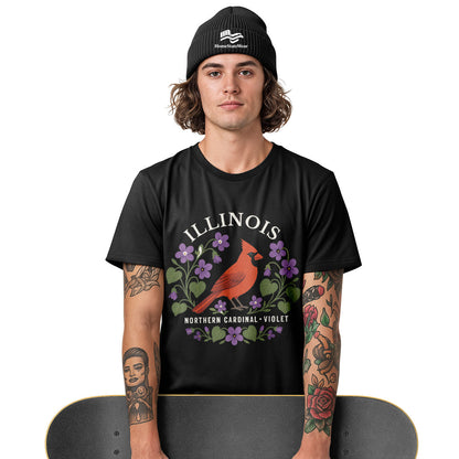 Illinois Elk T-Shirt | Prairie State Wildlife Tee