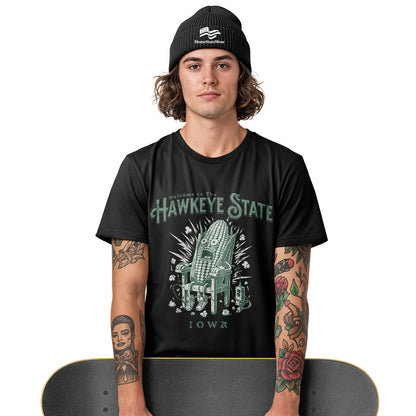 Welcome to Iowa T-Shirt | Funny Corn Souvenir Tee