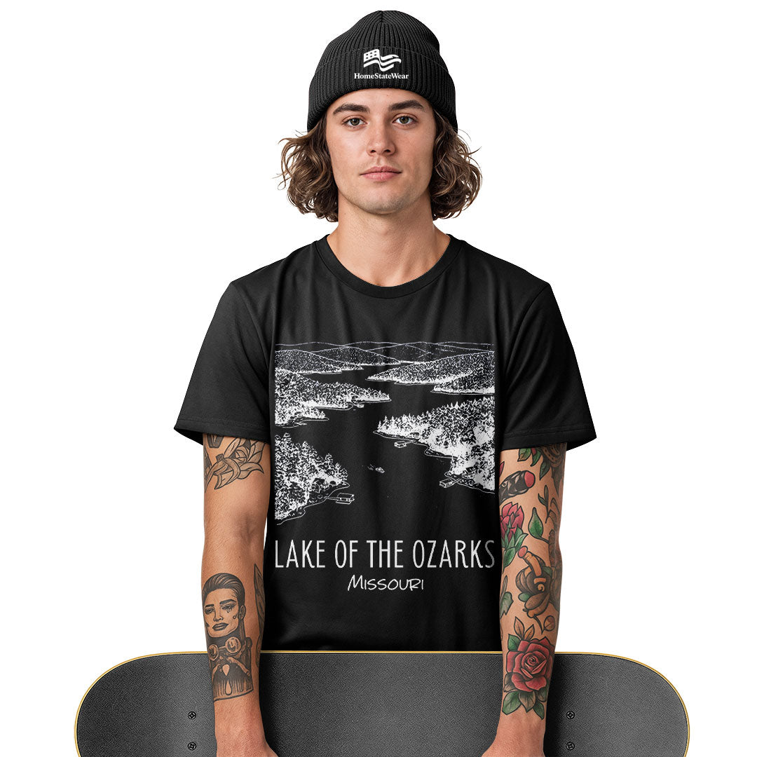 Lake of the Ozarks T-Shirt, Missouri Lake Graphic Tee