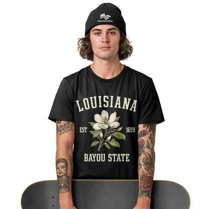 Louisiana Bayou Comfort Colors Tee | Magnolia Cajun Gift Shirt