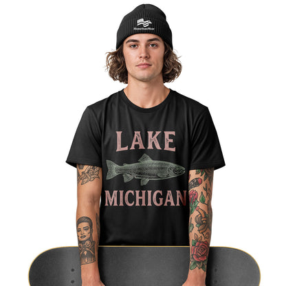 Lake Michigan Comfort Colors Tee | Lake Life Souvenir Shirt