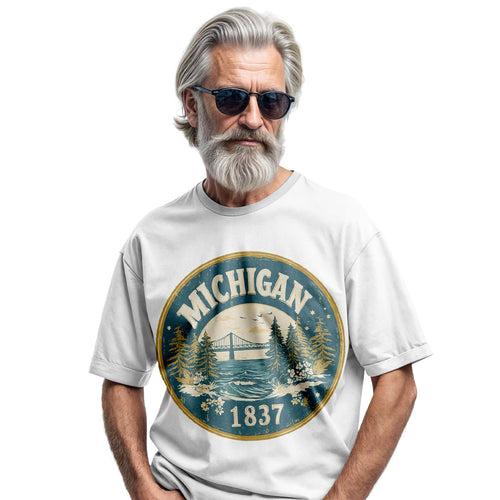 Michigan Mackinac Bridge T-Shirt