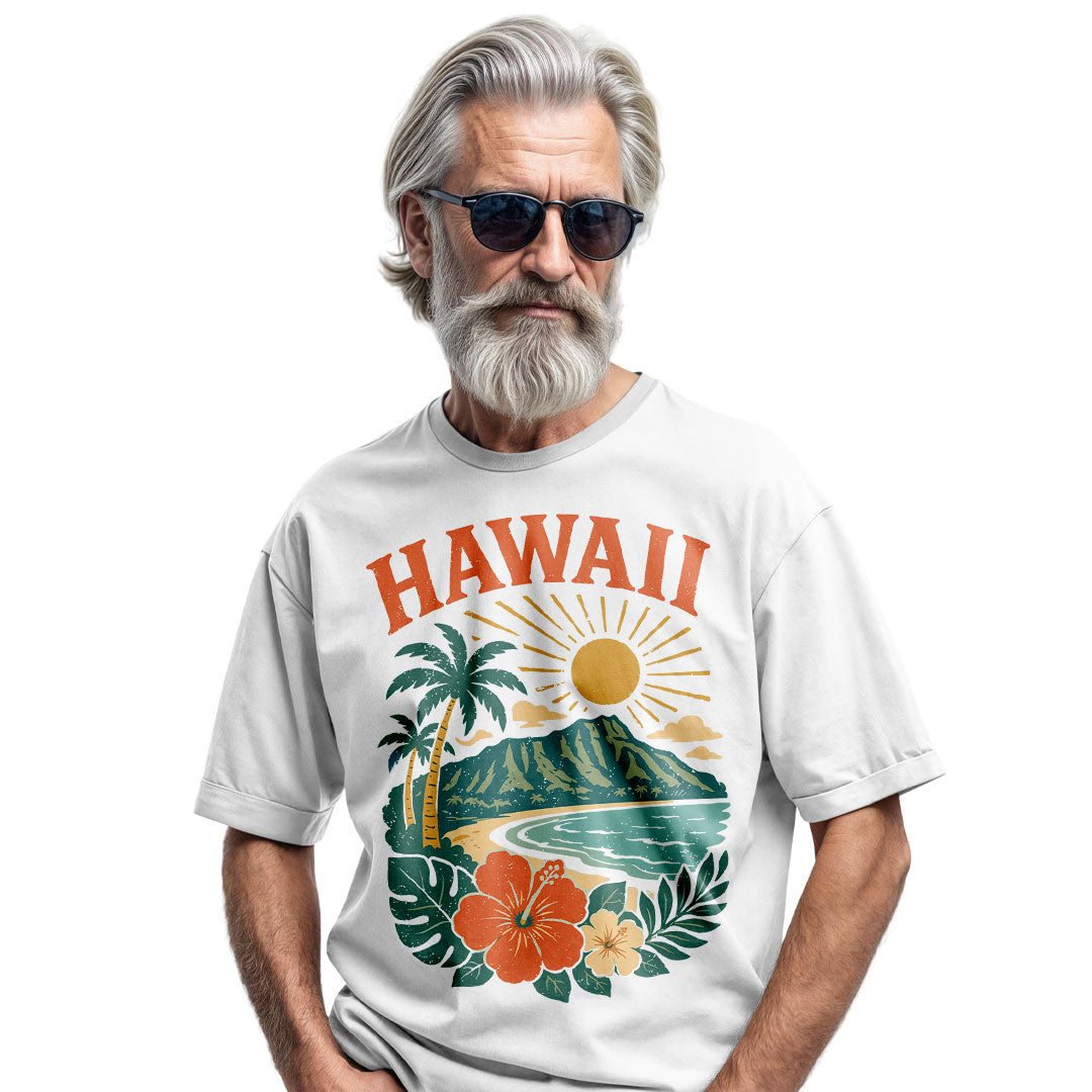 Hawaii Tropical Vacation Comfort Colors Beach Lover Travel Shirt
