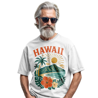 Hawaii Tropical Vacation Comfort Colors Beach Lover Travel Shirt