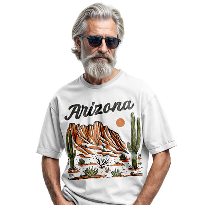 Cute Arizona Graphic T-Shirt AZ State Pride Tee