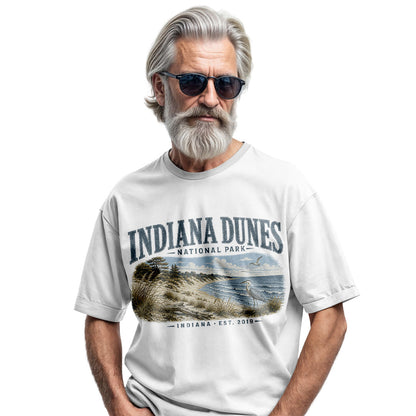 Indiana Dunes National Park Tee | Vintage Lake Michigan Shirt