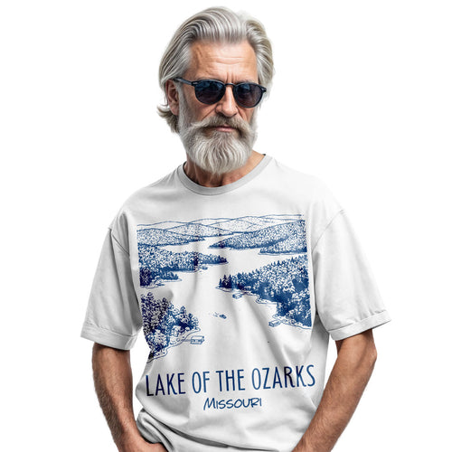 Lake of the Ozarks T-Shirt, Missouri Lake Graphic Tee