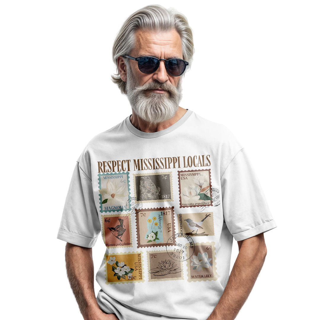 Wildlife Bird & State Flower T-Shirt, Nature Lover Graphic Tee