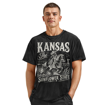 Kansas Sunflower State Comfort Colors T-Shirt