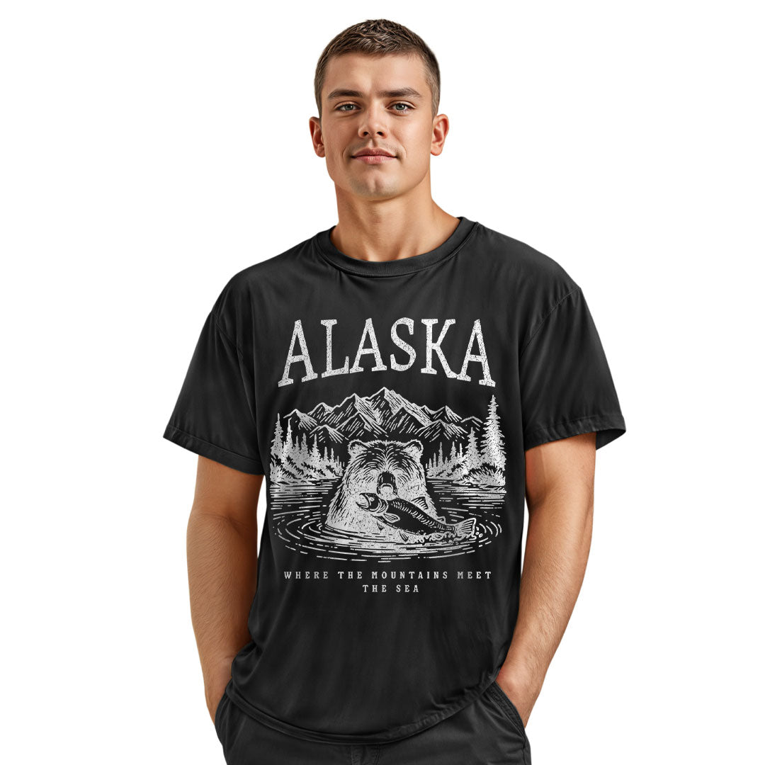 Vintage Alaska Fishing T-Shirt