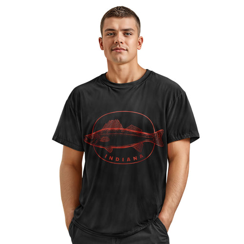 Indiana Comfort Colors Tee | Retro State Pride Shirt