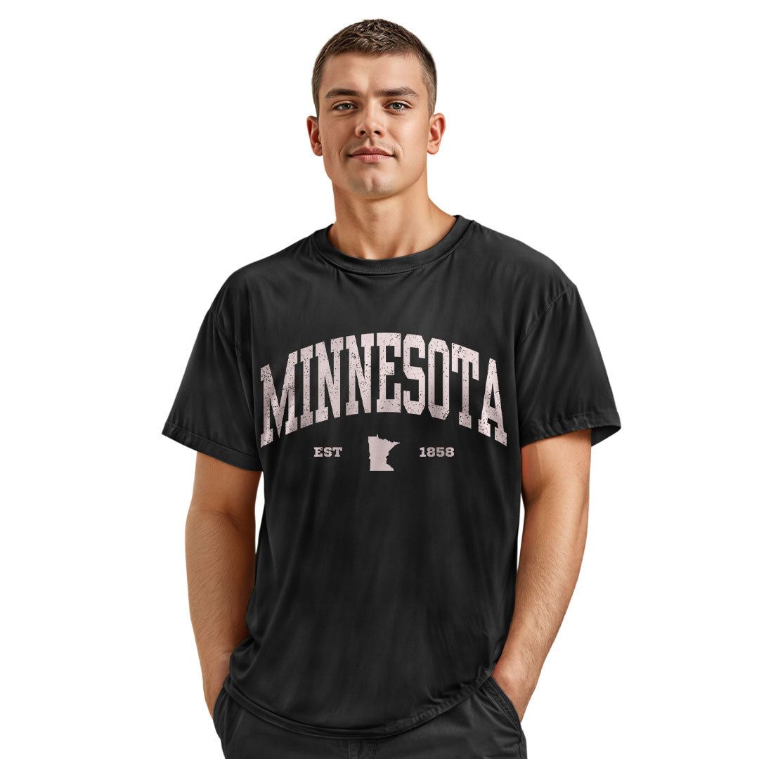 Minnesota 1858 Map Sweatshirt