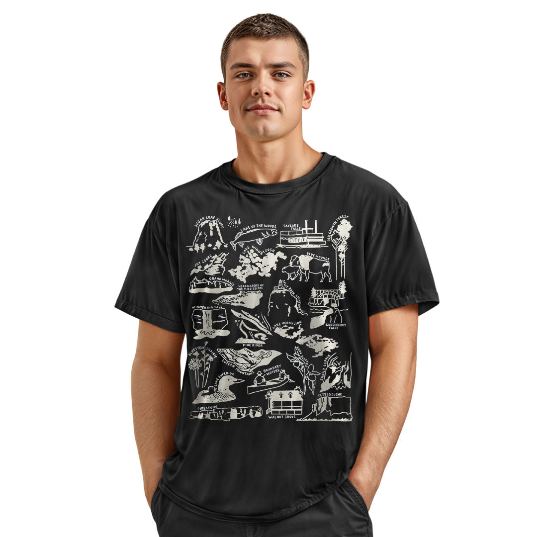 Minnesota Nature Checklist T-Shirt