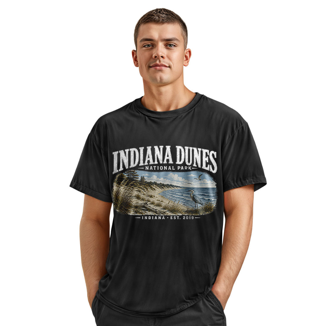 Indiana Dunes National Park Tee | Vintage Lake Michigan Shirt