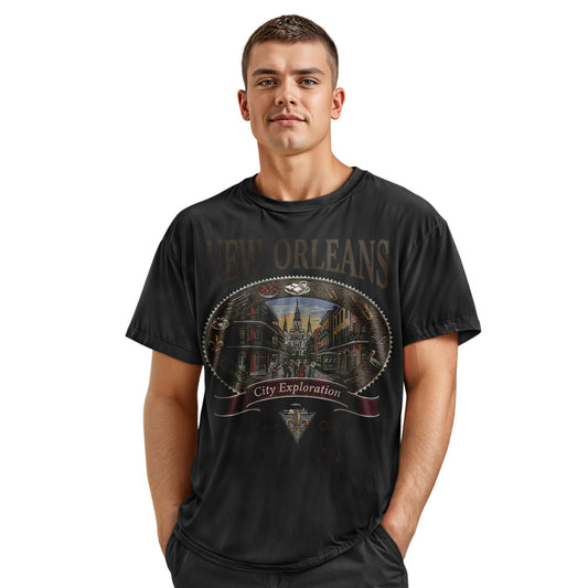 New Orleans Comfort Colors Tee | Vintage Jazz City Shirt