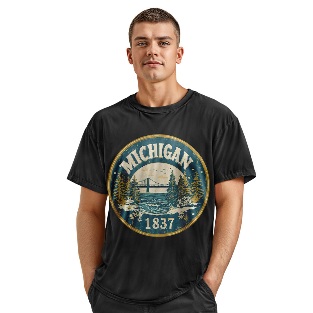 Michigan Mackinac Bridge T-Shirt