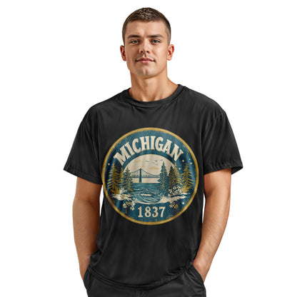 Michigan Mackinac Bridge T-Shirt