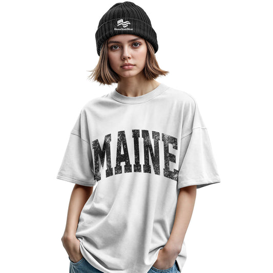 Maine Comfort Colors Tee | Vintage Coastal State Shirt