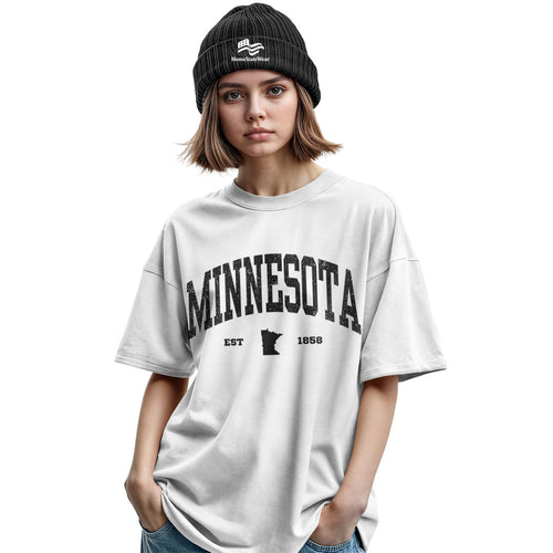 Minnesota 1858 Map Sweatshirt