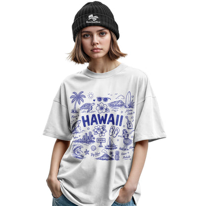 Hawaii Aloha State Comfort Colors Oahu Vacation Souvenir Shirt