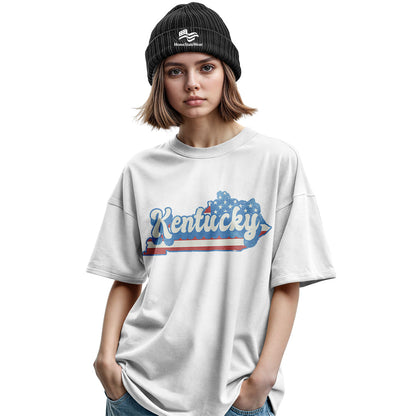 Kentucky Retro State Pride Tee | Bluegrass State Shirt