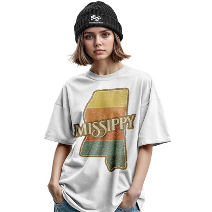 Funny Mississippi T-Shirt, Retro Distressed Southern Humor Tee