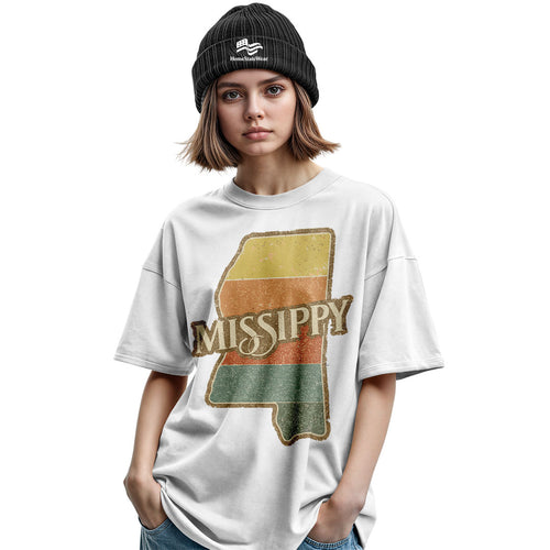 Funny Mississippi T-Shirt, Retro Distressed Southern Humor Tee