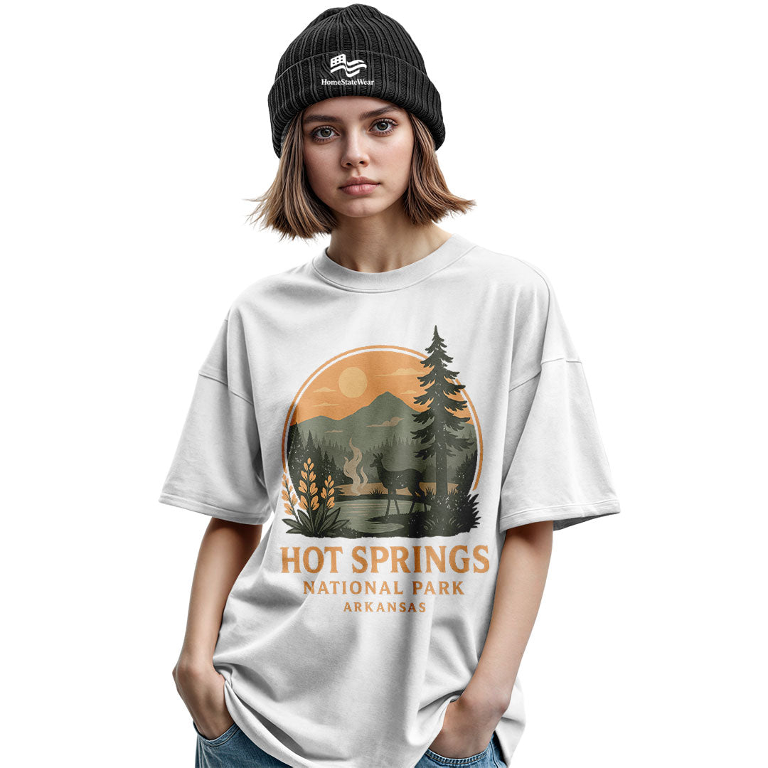 Vintage Arkansas Hiking Tee, Outdoor Nature Gift