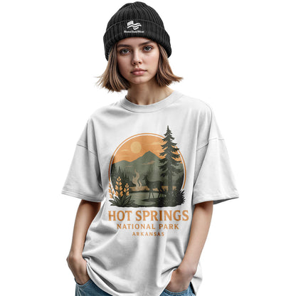 Vintage Arkansas Hiking Tee, Outdoor Nature Gift