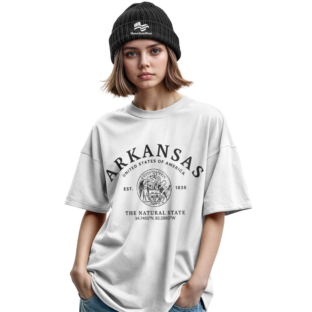 Arkansas State Pride Sweatshirt | Soft Natural State Pullover