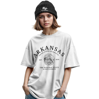 Arkansas State Pride Sweatshirt | Soft Natural State Pullover