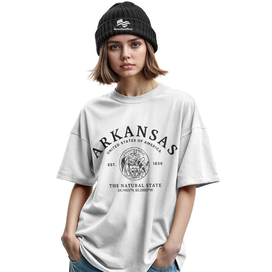 Arkansas State Pride Sweatshirt | Soft Natural State Pullover