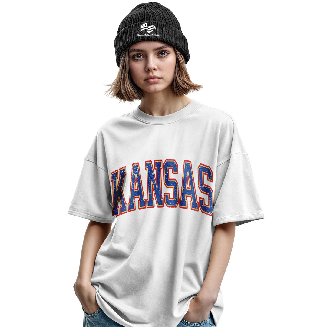 Kansas Vintage T-Shirt | Retro State Pride Tee