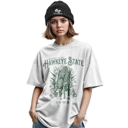 Welcome to Iowa T-Shirt | Funny Corn Souvenir Tee