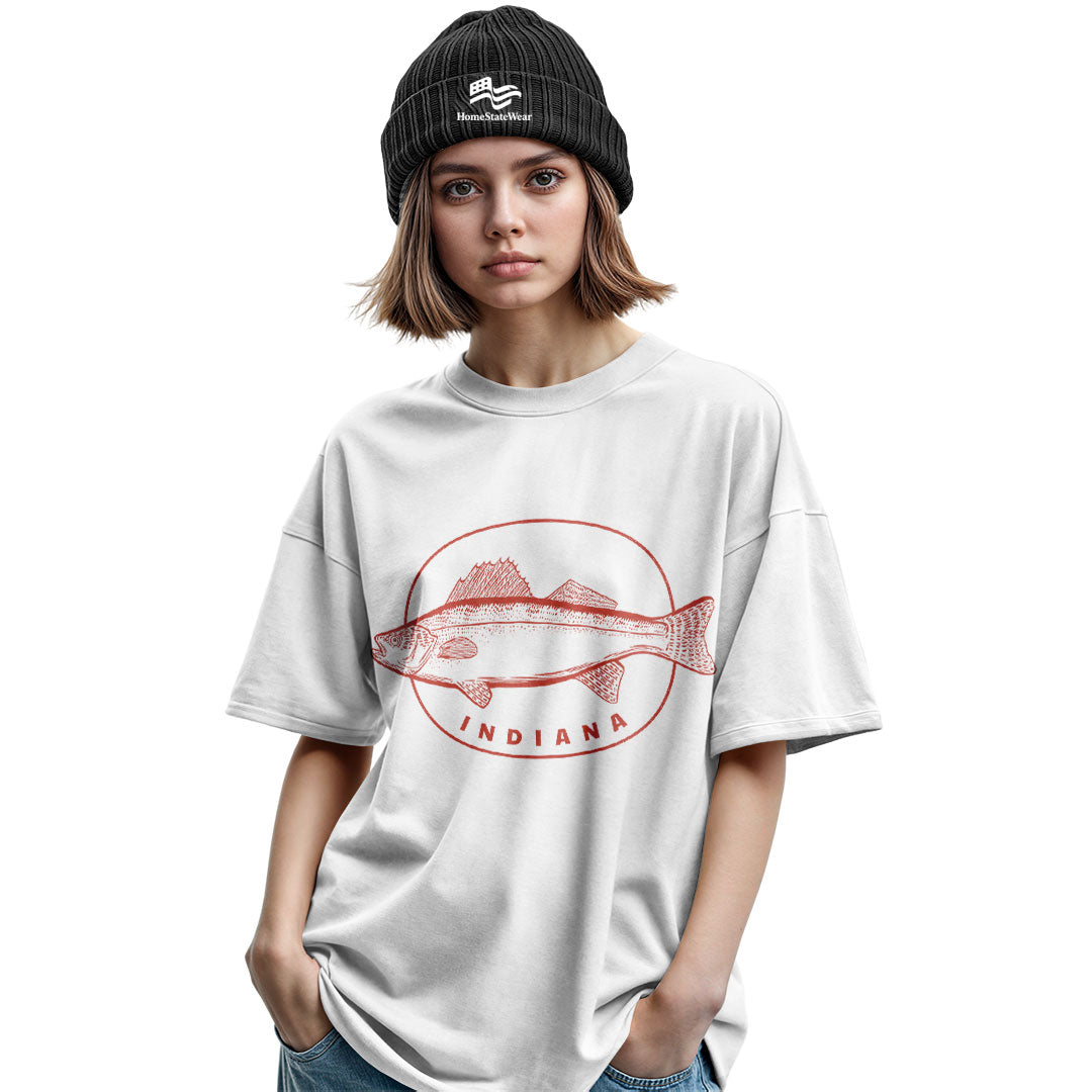 Indiana Comfort Colors Tee | Retro State Pride Shirt