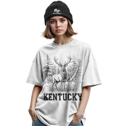 Kentucky Deer Comfort Colors Tee | Wildlife Nature Lover Shirt