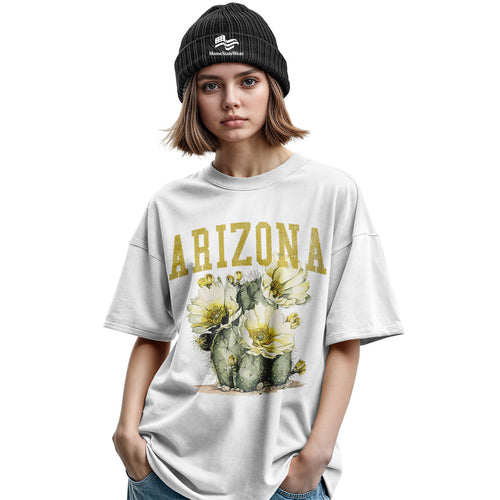 Arizona State Flower Comfort Colors Tee | Botanical Travel Gift Shirt