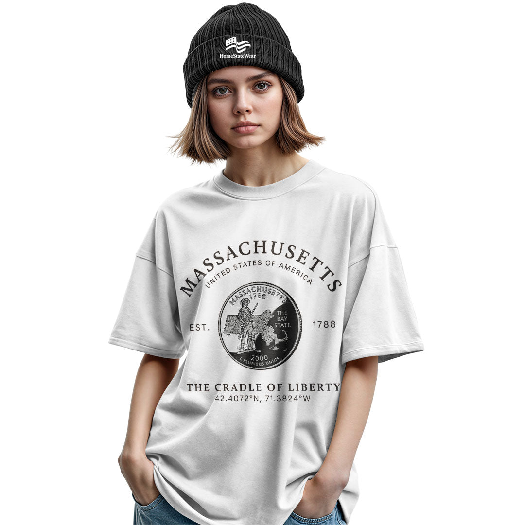 Massachusetts Bay State T-Shirt | New England Gift Tee
