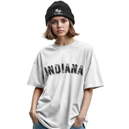 Indiana State Bella Canvas Tee | Rustic State Pride Shirt